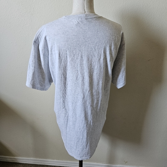 Source Unknown Gray and Blue Short Sleeve Tee - Picture 4 of 5